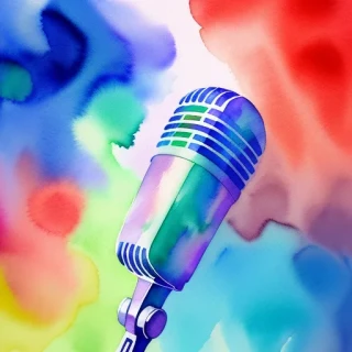 Microphone visual #5024