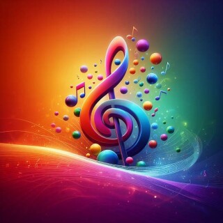 Music note visual #4705