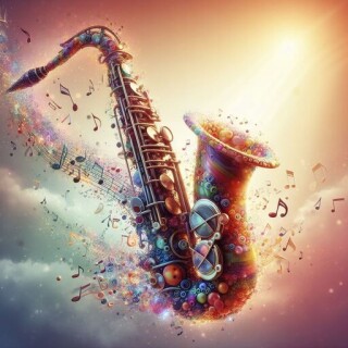 Saxophone visual #4762