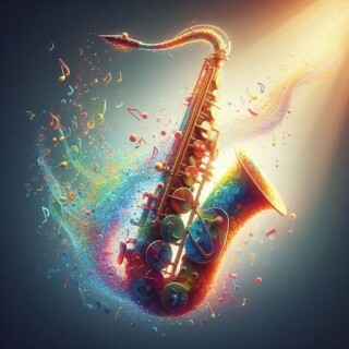 Saxophone visual #4724