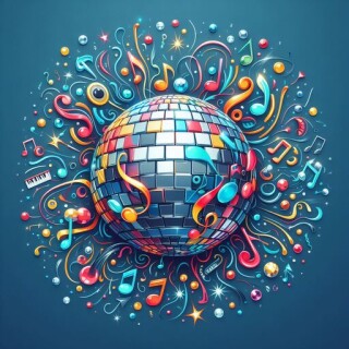 Disco ball visual #4708