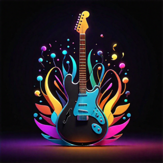 Guitar visual #4787
