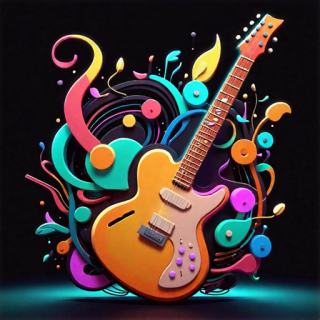 Guitar visual #4786