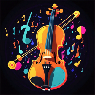Violin visual #4767