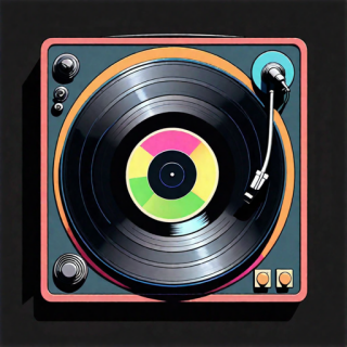 Vinyl record visual #4723