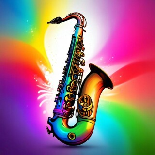 Saxophone visual #4725