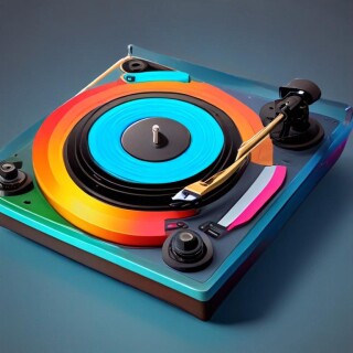 Vinyl record visual #4761
