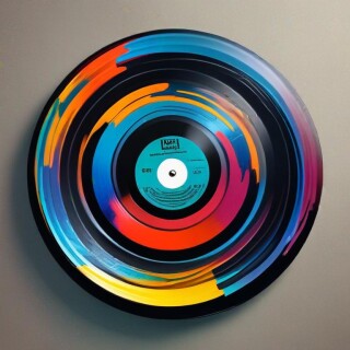Vinyl record visual #4758