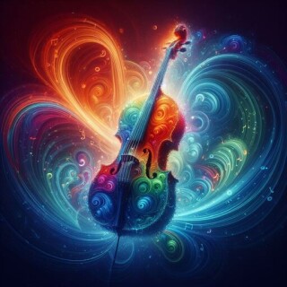 Violin visual #4739