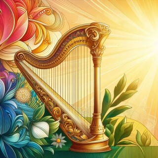 Harp visual #4842