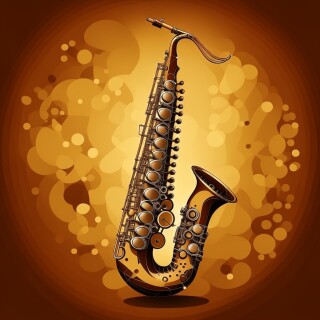 Saxophone visual #6015