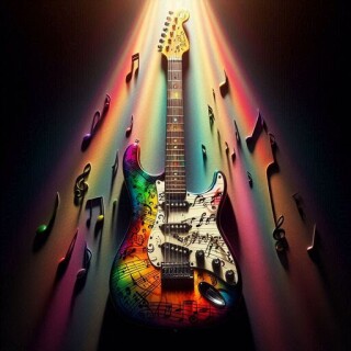 Guitar visual #6126