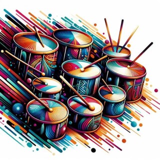 Drum visual #6143