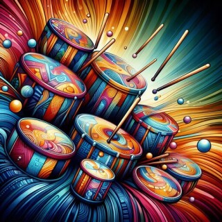 Drum visual #6141