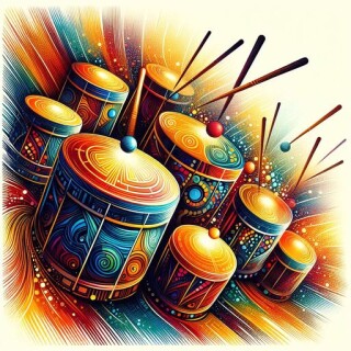 Drum visual #6140