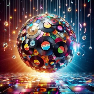 Disco ball visual #6117