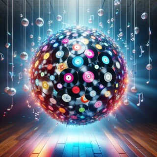 Disco ball visual #6115
