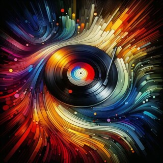 Vinyl record visual #6108