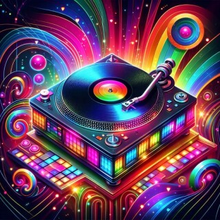 Vinyl record visual #6102