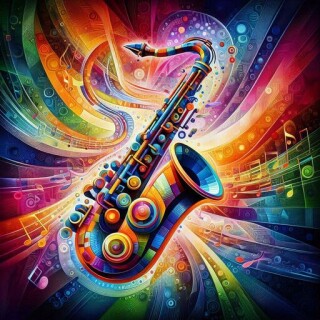 Saxophone visual #6101