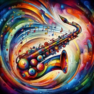 Saxophone visual #6100