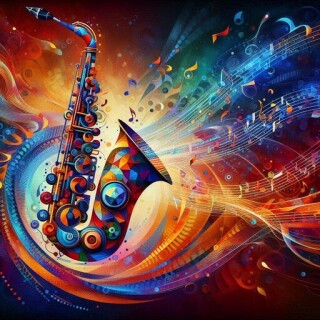 Saxophone visual #6099