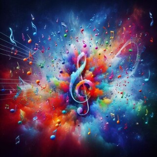 Music note visual #6204