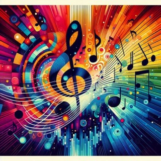 Music note visual #6203