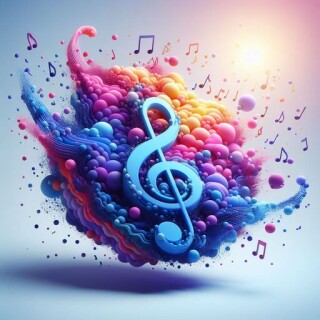 Music note visual #6199