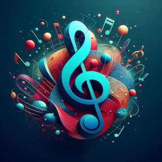 Music note visual #6198