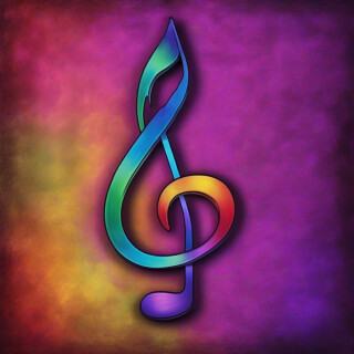Music note visual #6172