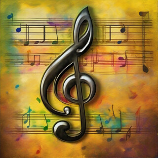 Music note visual #6169