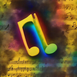 Music note visual #6168