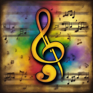 Music note visual #6167