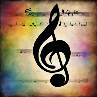 Music note visual #6164