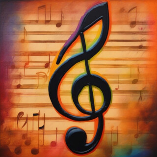 Music note visual #6163