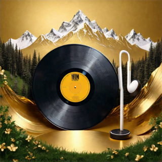Vinyl record visual #6072