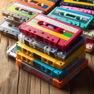 Tape recorder visual #6154