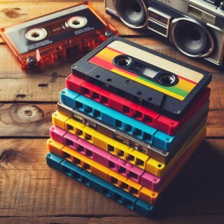 Tape recorder visual #6155