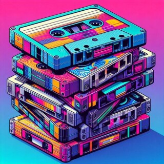 Tape recorder visual #6152