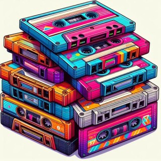 Tape recorder visual #6157