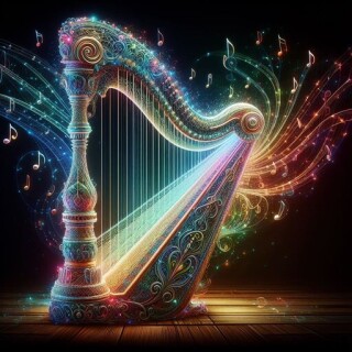 Harp visual #6237