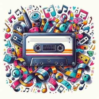 Tape recorder visual #6233