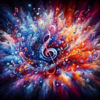 Music note visual #6231