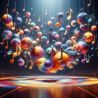 Music note visual #6227