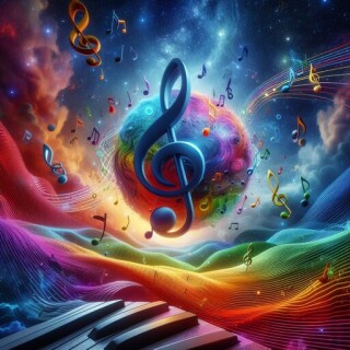 Music note visual #6225