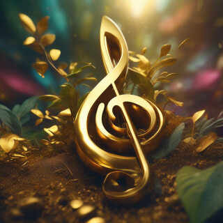 Music note visual #6274