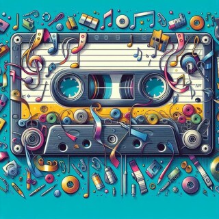 Tape recorder visual #6288