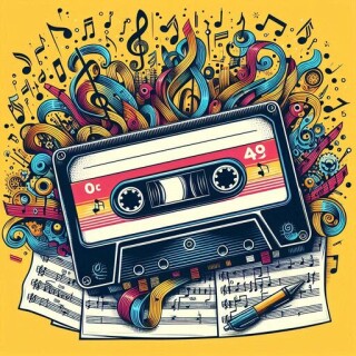 Tape recorder visual #6287