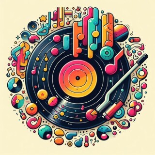 Vinyl record visual #6299